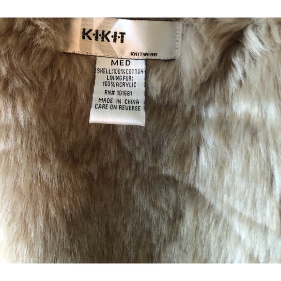 🍁 Knit sweater vest with faux fur 🍁 - Picture 9 of 9